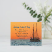 Inspirerend Vaderdag, de Heer... Briefkaart (Staand voorkant)