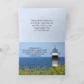 Inspirerend Vaderdag Kaart aan mijn vaders Bijbel (Binnen)