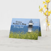 Inspirerend Vaderdag Kaart aan mijn vaders Bijbel (Gele Bloem)