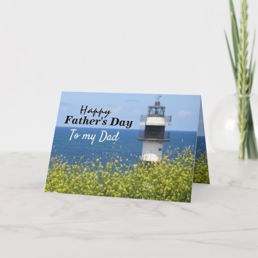 Inspirerend Vaderdag Kaart aan mijn vaders Bijbel (Voorkant)