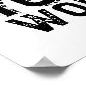 Inspirerend verandering in de wereld van je denkwi poster (Hoek)