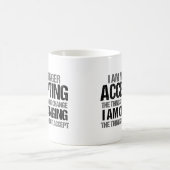 Inspirerend verandering noteert koffie-Mok Koffiemok (Center)