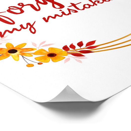 inspirerend verklaringen over zelfaanvaarding poster (Hoek)