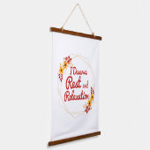 inspirerend verklaringen voor zelfaanvaarding hangend wandkleed (Gebogen)