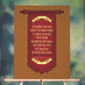 Inspirerend vers acryl bord (Neutraal)