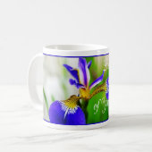 Inspirerend Verse Morning Coffee Mok Floral (Voorkant links)