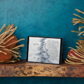 Inspirerend verse Tracks Fotoplaat (Zijkant)