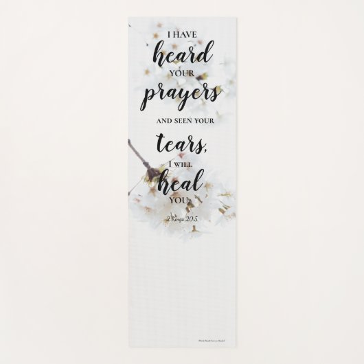 Inspirerend Verse Yoga Mat (Voorkant)