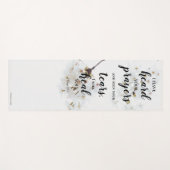 Inspirerend Verse Yoga Mat (Voorkant (horizontaal))