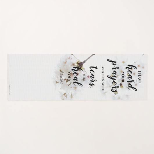 Inspirerend Verse Yoga Mat (Voorkant (horizontaal))