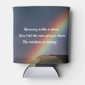 Inspirerend verslaving Herstel Regenboog nuchterhe Blikjeskoeler (Voorkant)