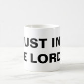 inspirerend "Vertrouw op de Heer" Koffiemok (Center)