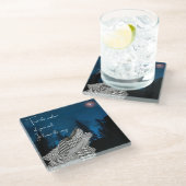 Inspirerend Vertrouw op het Wisdom van je soep Glazen Onderzetter (Schuin)