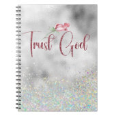 Inspirerend Vertrouwen God Quote Notitieboek (Voorkant)