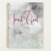 Inspirerend Vertrouwen God Quote Planner (Voorkant)