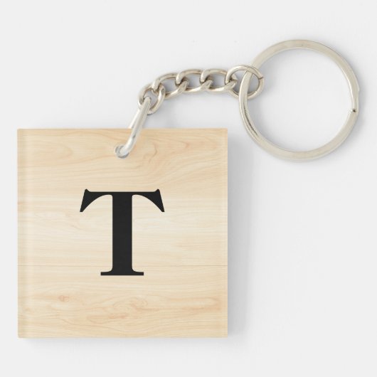 Inspirerend verzen 2Timotheüs 1:7 Aangepaste monog Sleutelhanger (Achterkant)