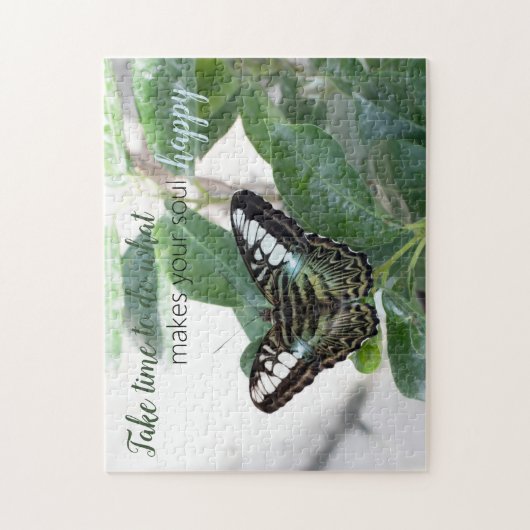 Inspirerend vlinder citaat Jigsaw Puzzel (Verticaal)