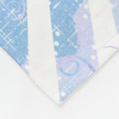 Inspirerend vlinder houdt je arm fleece deken (Hoek)