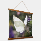 Inspirerend vlinderwandtapijt opknoping hangend wandkleed (Gebogen)