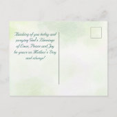 Inspirerend vogelpsalm 118:24 Bloemen Briefkaart (Achterkant)