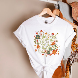 Inspirerend vond ze dat ze inspiratie kon geven t-shirt