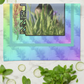 Inspirerend voor binnenvrede theedoek (Gevouwen)