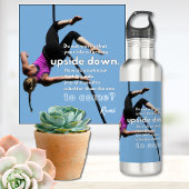 Inspirerend voor op handen zijnde verandering waterfles