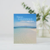 Inspirerend voor zelfontdekking briefkaart (Staand voorkant)