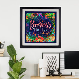 Inspirerend vriendelijkheid is belangrijk voor het foto afdruk