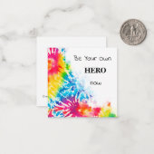 *~ Inspirerend Vriendelijkheid Voorwaarts AP62 Not Notitiekaartje (Voorkant / Achterkant in situ)