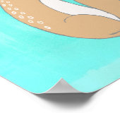 Inspirerend vriendschap QuoteCute Animal Sketch Poster (Hoek)