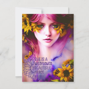 Inspirerend vriendschapsgedicht personaliseren briefkaart