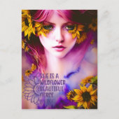 Inspirerend vriendschapsgedicht personaliseren briefkaart (Voorkant)