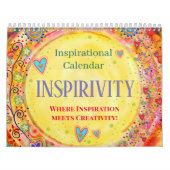 Inspirerend vrolijke inspiratie Motivatie Kalender (Hoes)