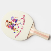 Inspirerend Vrouw atleten Tafeltennisbatje (Zijkant)