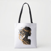 Inspirerend Vrouw Canvas tas (Voorkant)