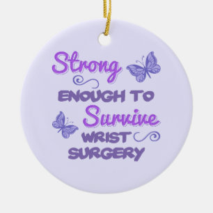 Inspirerend vrouwelijke polschirurgie keramisch ornament