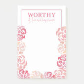 Inspirerend Vrouwen Empowerment Post-it® notes (Voorkant)