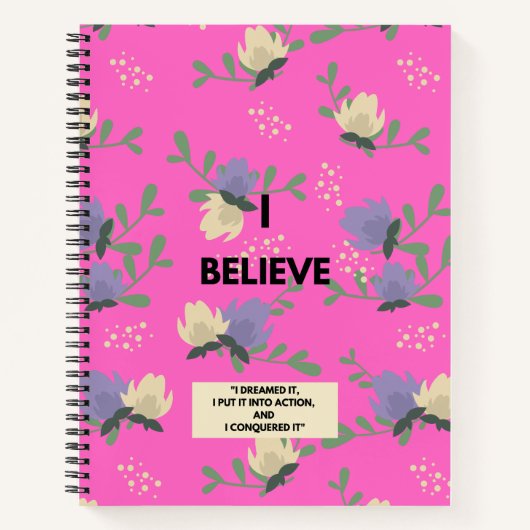 Inspirerend vrouwenkrant notitieboek (Voorkant)