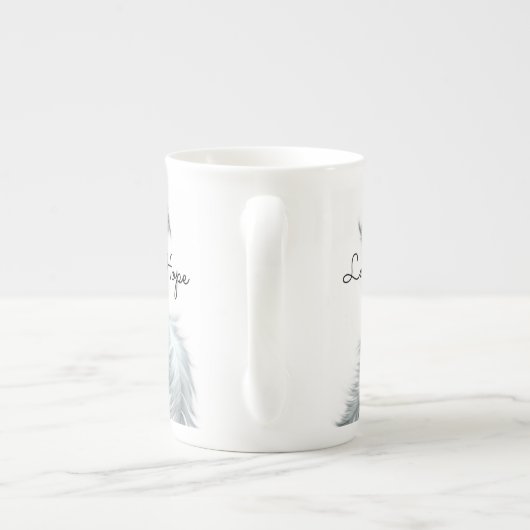 Inspirerend vuurstang China Mok (Achterkant)