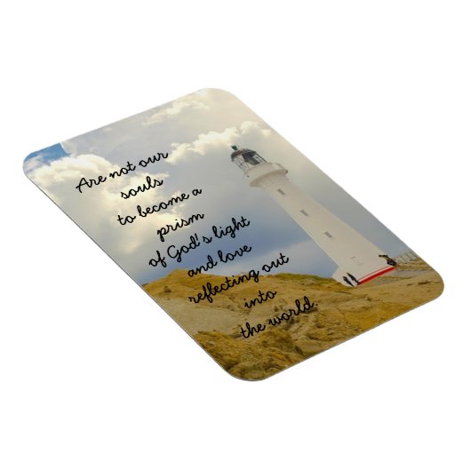 Inspirerend vuurtoren magneet (Rechterzijde)