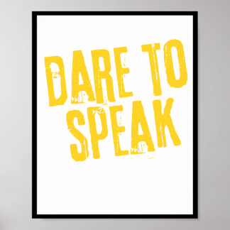 Inspirerend Wall Art Motivatie Print poster