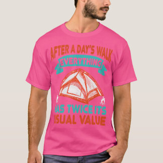 Inspirerend Wandelen en Outdoor Lover's Hiking NL T-shirt