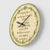 Inspirerend wandklok (Hoek)