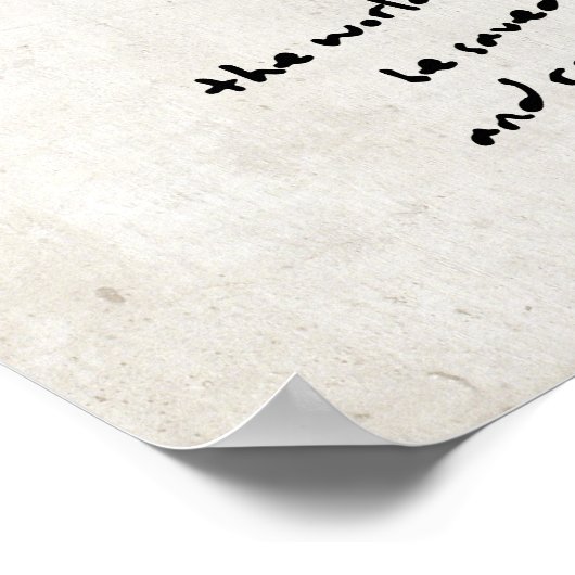 Inspirerend wandkunst poster (Hoek)