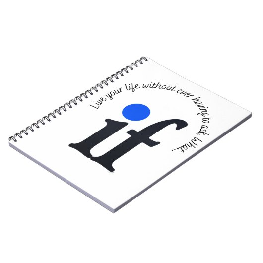 Inspirerend 'Wat als'-Notitieblok Notitieboek (Linkerzijde)