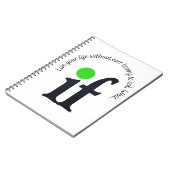 Inspirerend 'Wat als' Notitieblok Notitieboek (Linkerzijde)