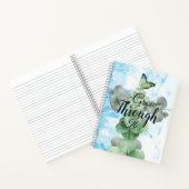 Inspirerend Waterverf Botanische tuin Notitieboek (Binnen)