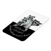 Inspirerend Waterverf citaat van de Familie Magneet (Linkerzijde)