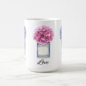 Inspirerend Waterverf Hydrangeas Koffiemok (Center)